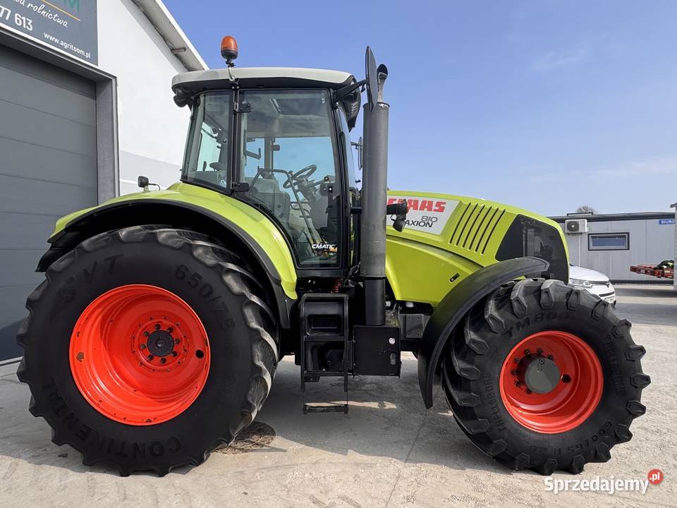 Ciągnik rolniczy Claas Axion 810 Cebis CMatic mazowieckie Lubowidz