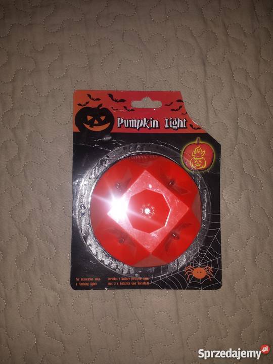 Lampka LED Halloween Dynia Nowa Warszawa