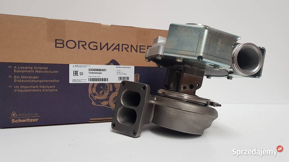 Turbosprężarka BorgWarner KKK 53369886481