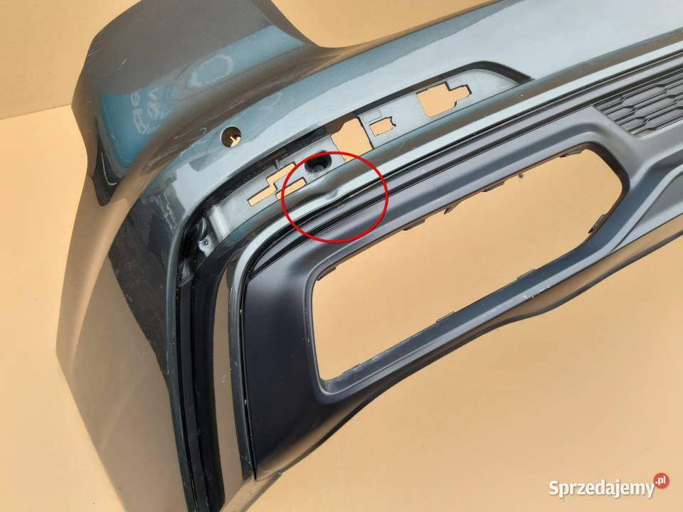 AUDI A6 C8 SLINE ZDERZAK TYŁ TYLNI KOMBI Bieleń