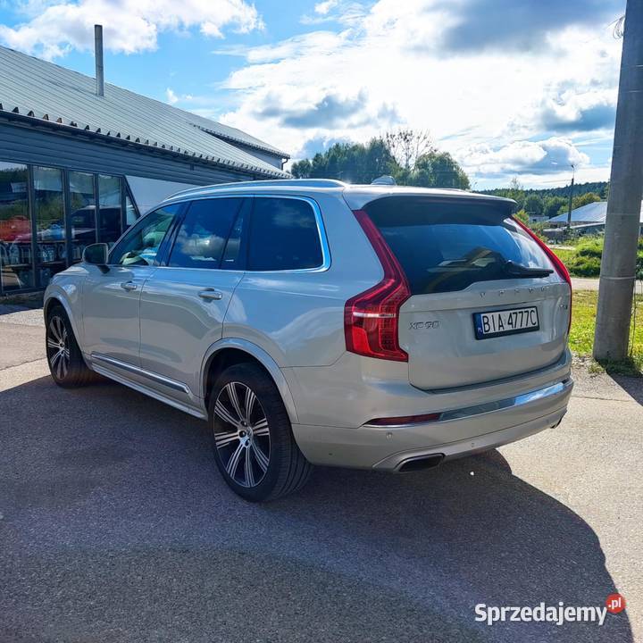 Volvo XC90 T5 Bezwypadkowe 2019 podlaskie Supraśl
