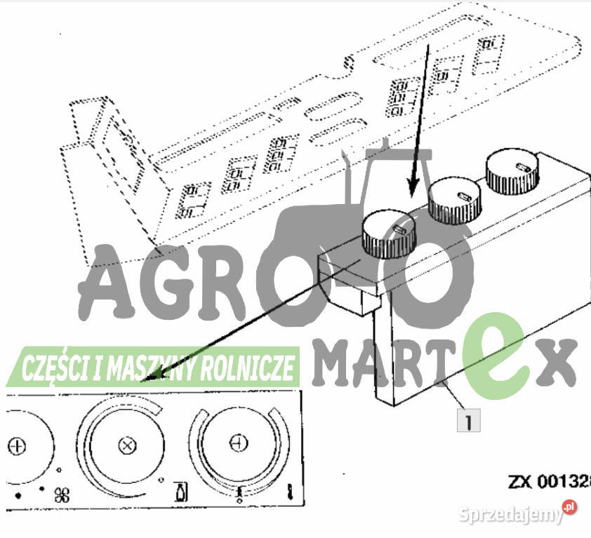 AZ43314 AZ45271 MODUŁ STEROWANIA KLIMATYZACJI JD Wichrów