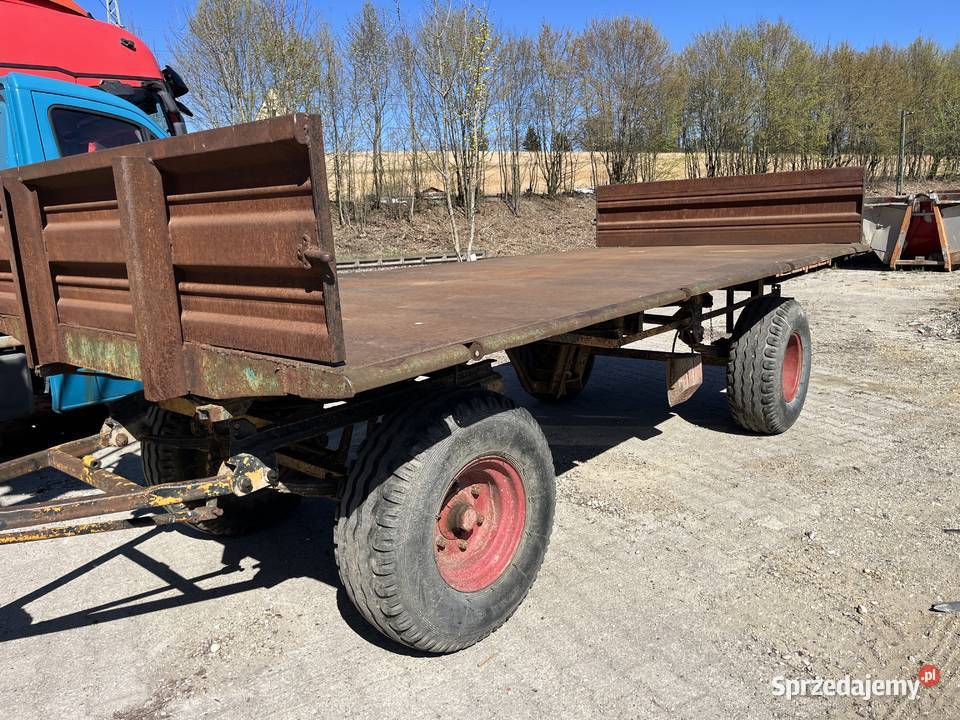 Przyczepa wywrotka 3 strony Niemcy Zamość
