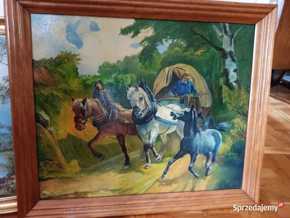 obraz obrazy olejne malowane Gorzów Wielkopolski sprzedam