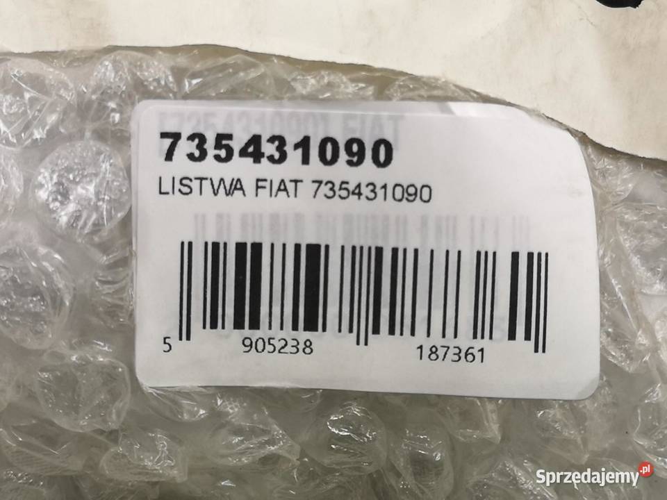 SPOILER LISTWA ZDERZAKA TYŁ LANCIA YPSILON sprzedam