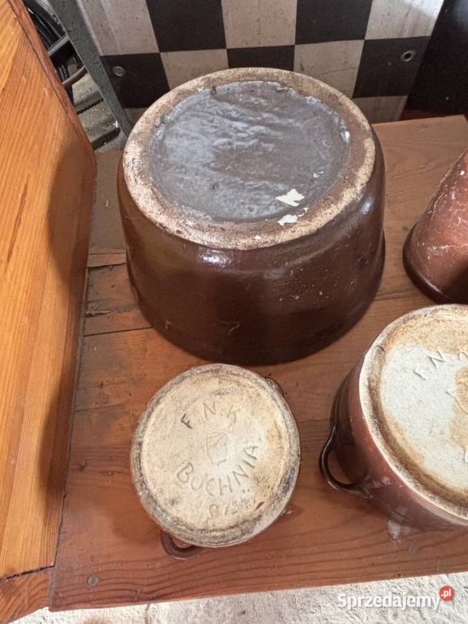 damionkowy garnek na ogorki do kiszenia z czasow