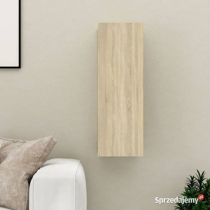 Szafka telewizyjna dąb sonoma 305x30x90 WM803350 RTV Warszawa sprzedam