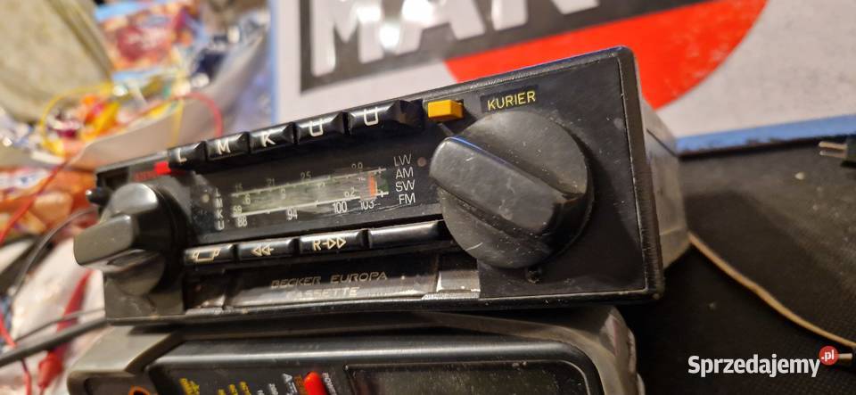 radio mercedes becker 591 sprawne Pozostałe Łódź