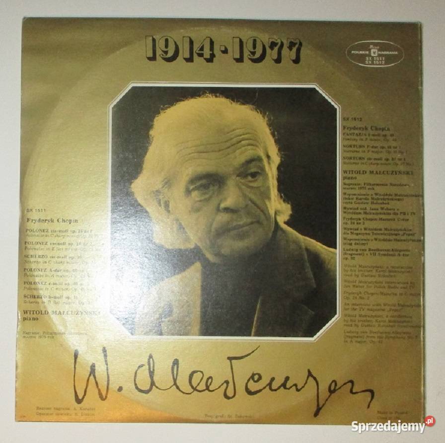 MUSICA ARGENTINA Calderon Chopin Lutosławski Łódź