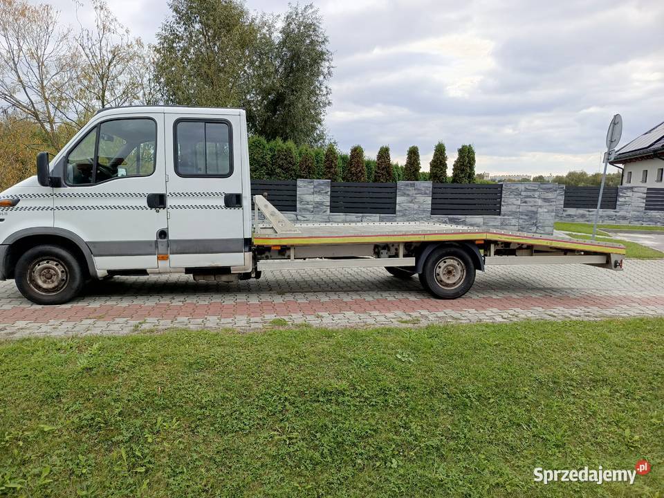 Iveco Daily doinwestowany aluminiowy najazd 5 m Autolawety Staszów