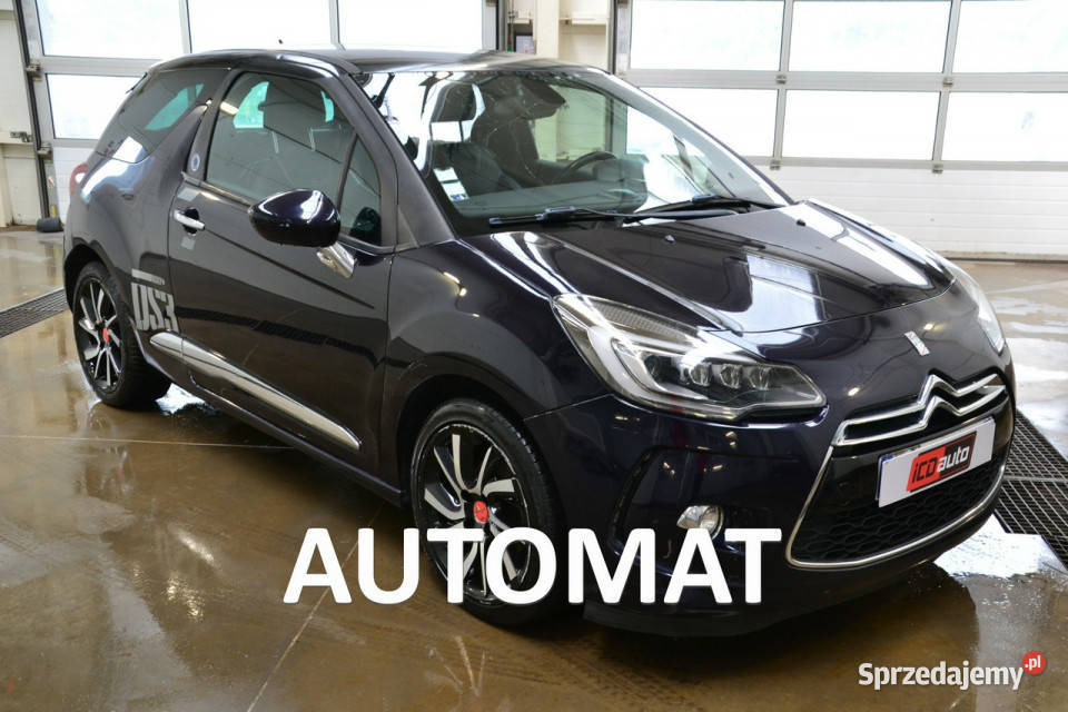 DS Automobiles DS 3 16 Ehdi 92 automat nawigacja Rok produkcji 2015 DS 3