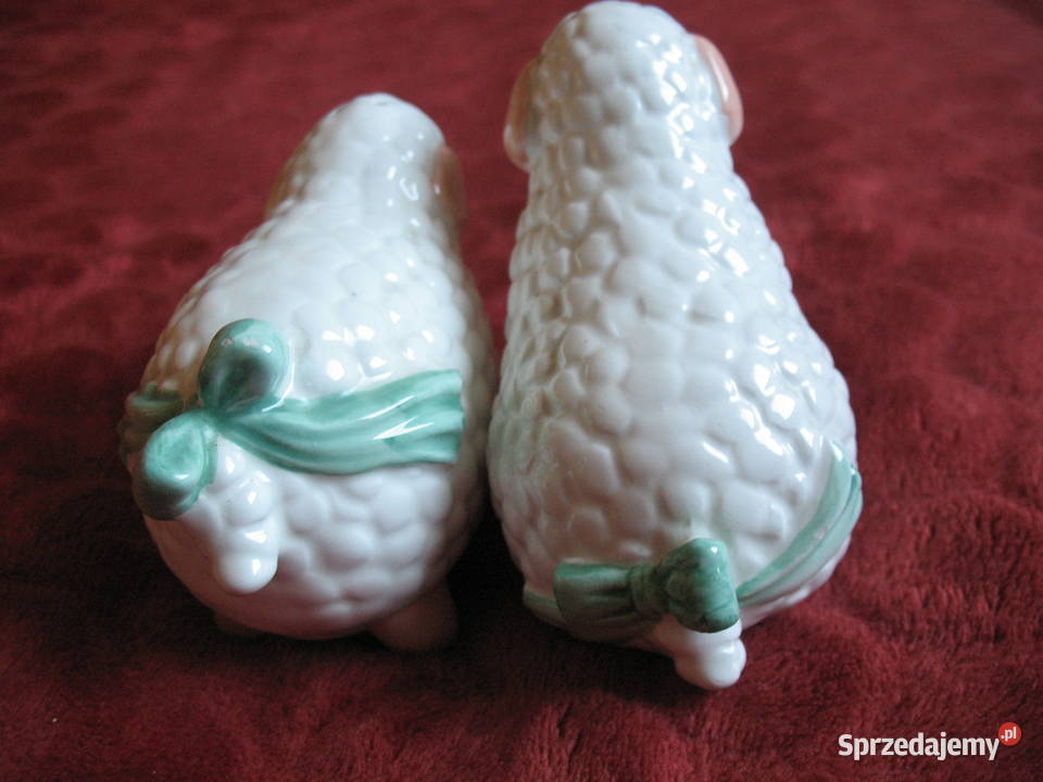 Sól i pieprz owieczki 8 x 10 x 6 Solniczka i Siedlce