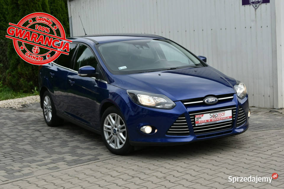 Ford Focus 2.0TDCi 163KM Automat 2014r. Climatronic Kamera SONY TEMPOMAT A…