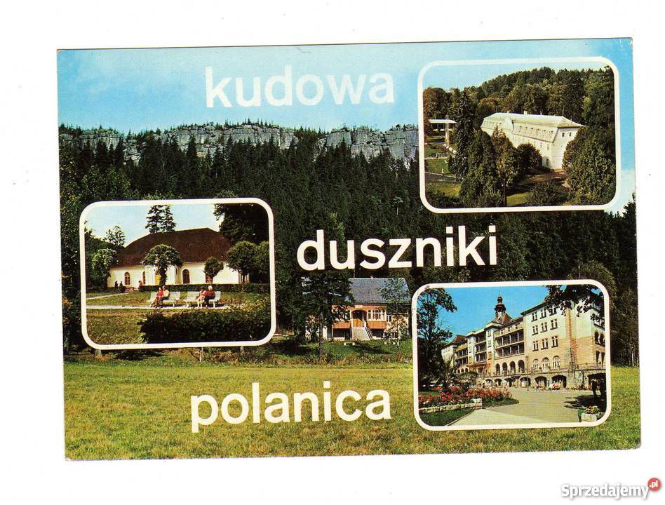 KUDOWA DUSZNIKI SZCZELINIEC POLANICA POCZTÓWKA świętokrzyskie Krynki