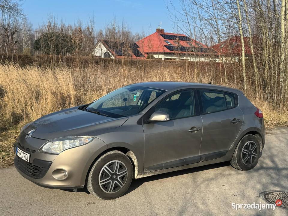 Renault Megane 3Salon Polska 16 benzyna 110 Gaz nieuszkodzony mazowieckie