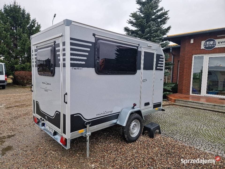 Mobilne Biuro OffROAD przyczepa na ryby wyprawę Rok produkcji 2024 wielkopolskie