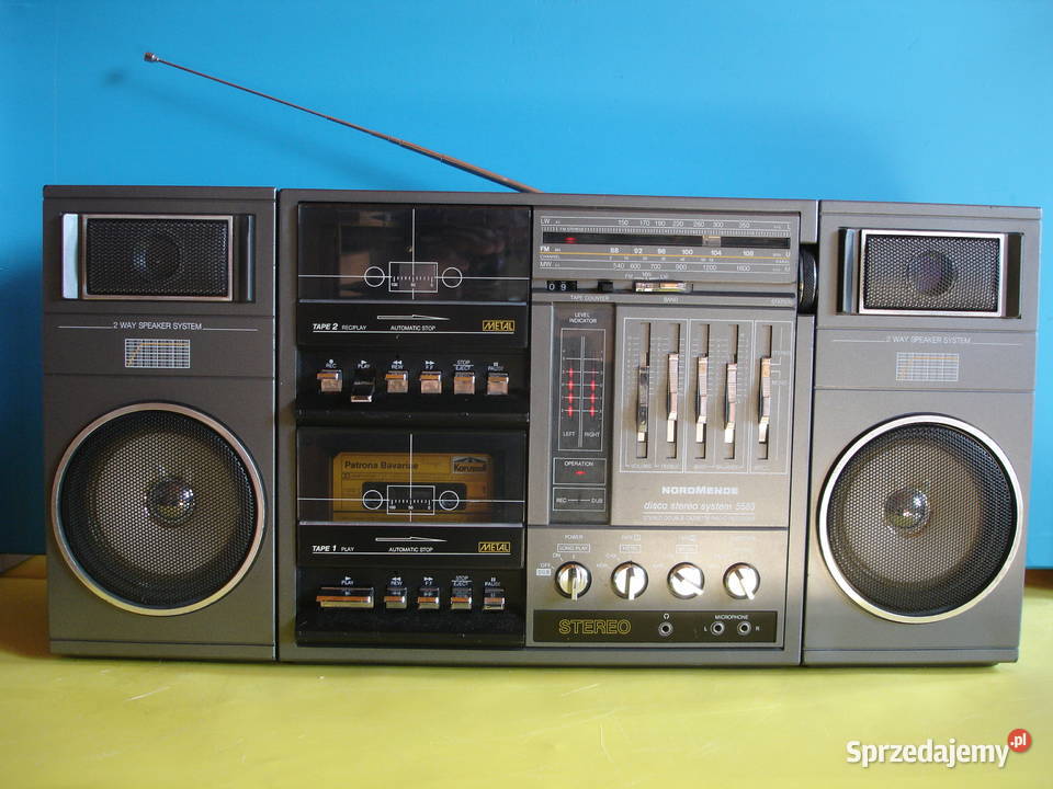 Radiomagnetofon NORDMENDE DISCO STERO SYSTEM Zielona Góra