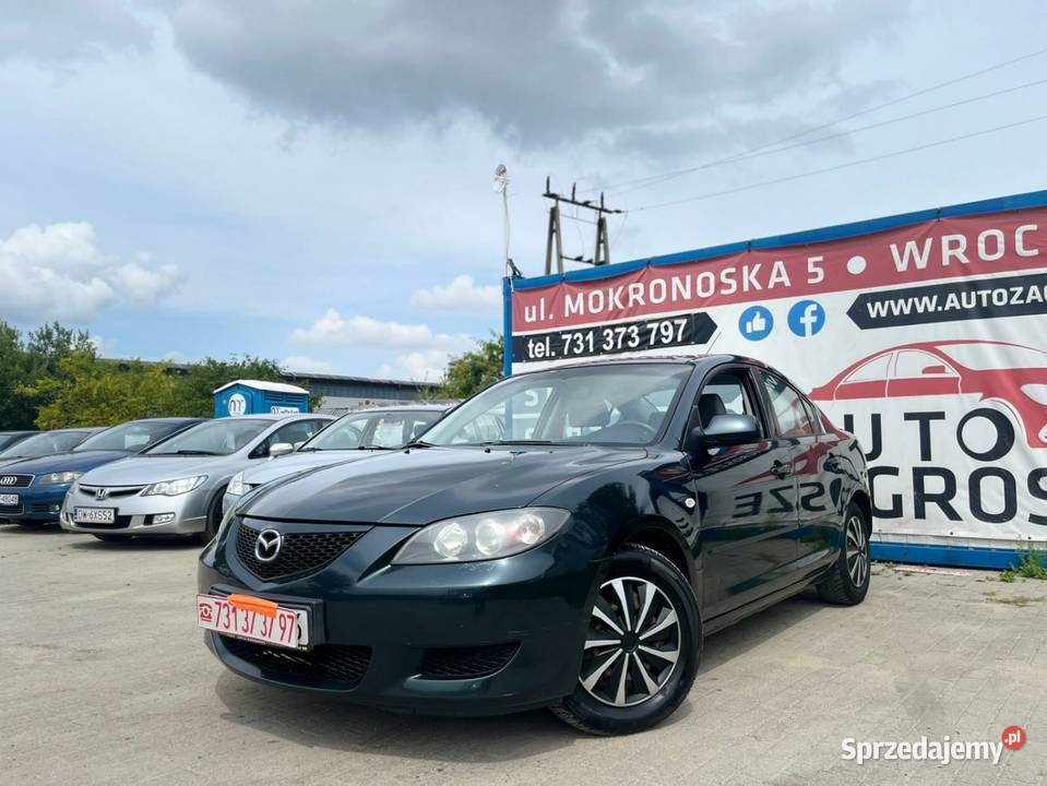 Mazda 3 16 Benzyna Klimatyzacja Elektryka Dl dolnośląskie Wrocław