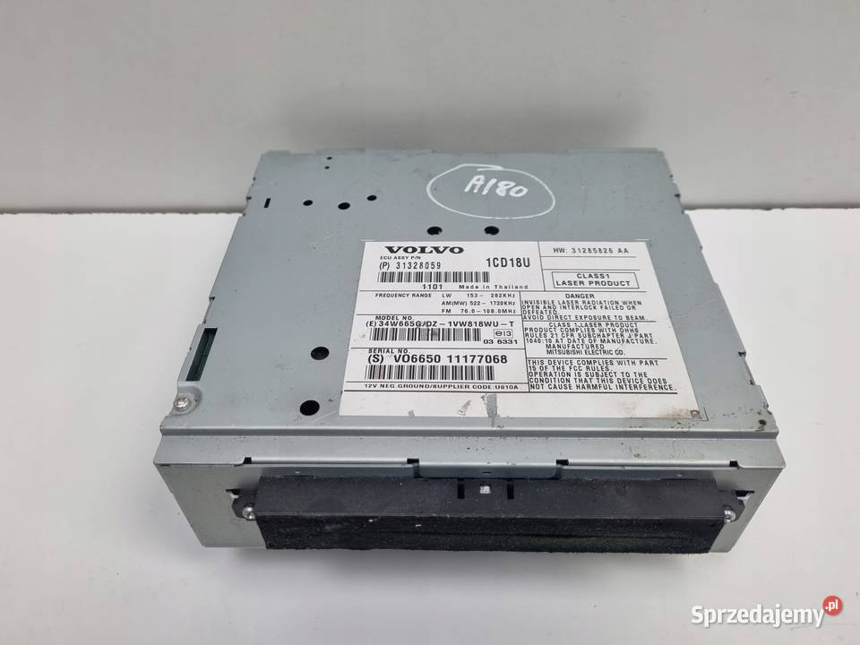 Volvo S40 II V50 RADIO CD radioodtwarzacz Janów