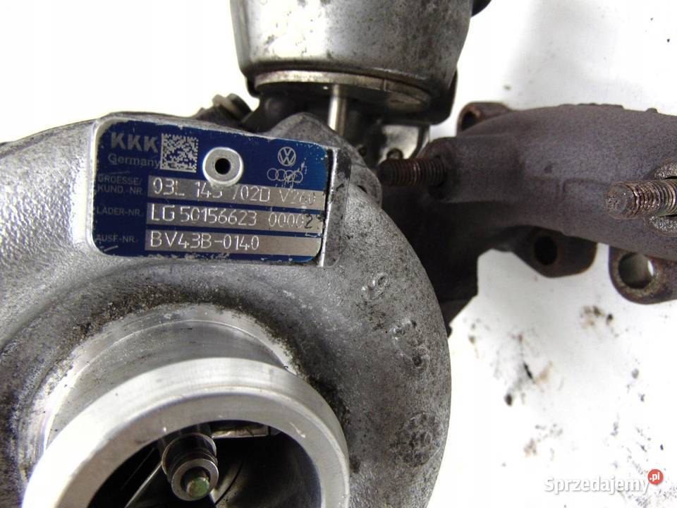 TURBOSPRĘŻARKA 03L145702D AUDI A4 B8 A5 8T 20