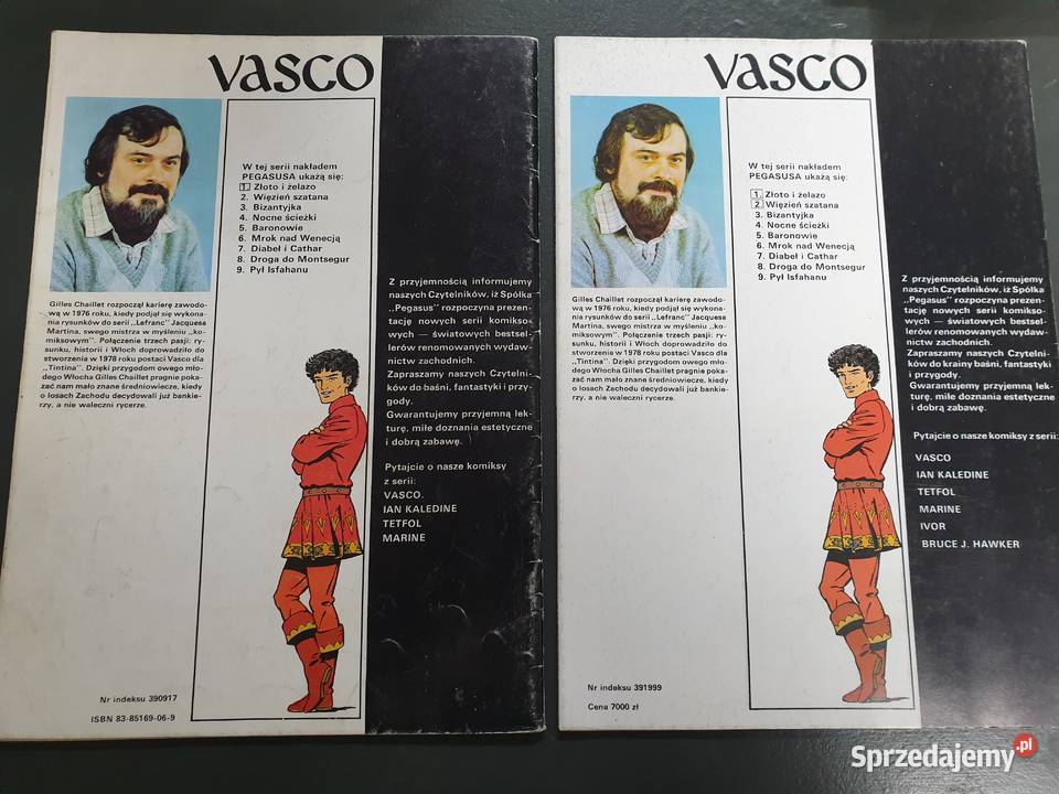 Zestaw 9ciu komiksów polskie wydania Gdynia