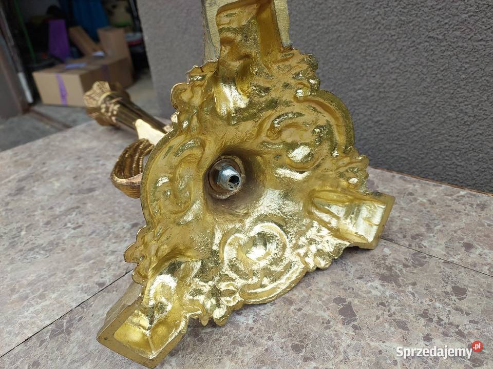 Ozdobna podstawa lampy świecznika itp amor metal Tczew sprzedam