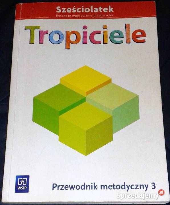 Tropiciele Sześciolatek Przewodnik metodyczny miękka Pozostałe