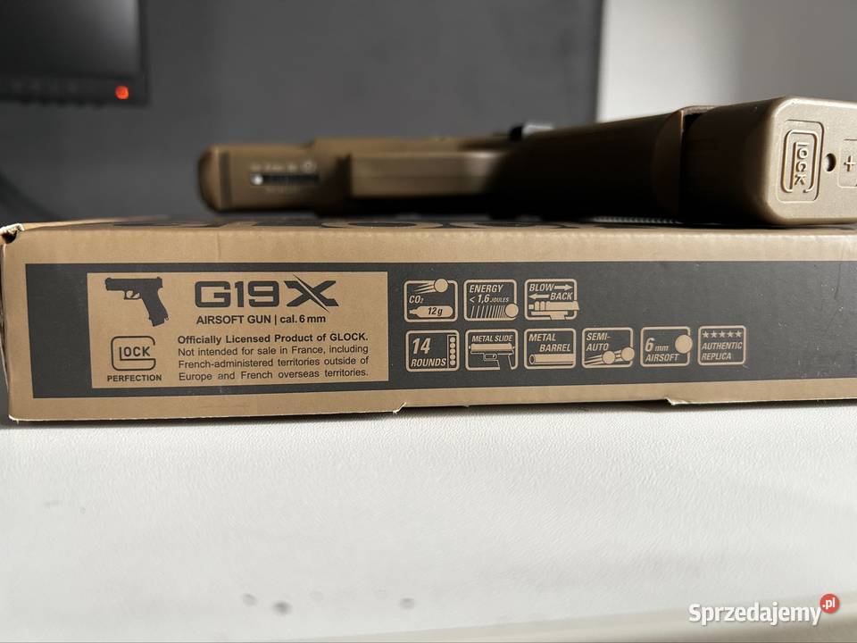 Glock 19X Umarex 6 mm BB CO blowback Lędziny