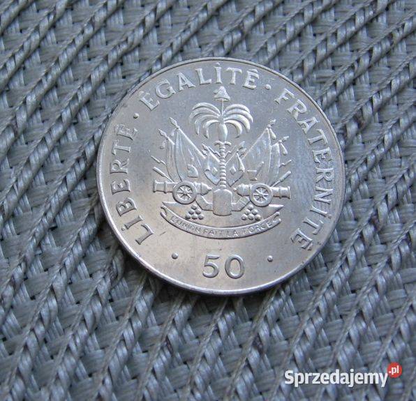 Haiti 50 Centavos 1999r Mennicza