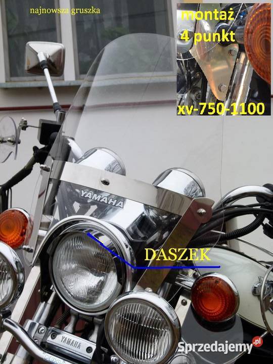 Szyba duża Yamaha virago XV 750 xv 1100 gmol Radomyśl Wielki