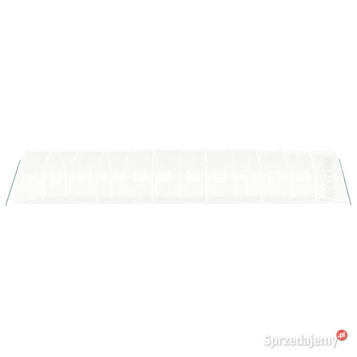 Szklarnia ze stalową ramą biała 36 m 12x3x2 m Warszawa