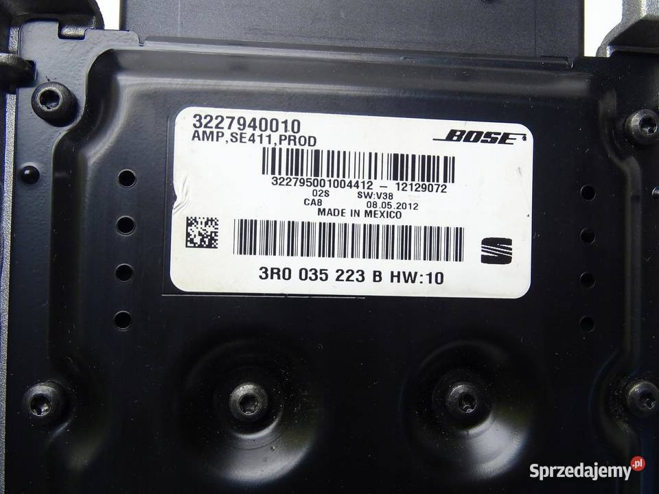 WZMACNIACZ BOSE 3R0035223B SEAT EXEO sprzedam