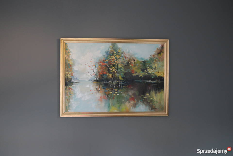 MALARSTWO OBRAZ OLEJNY JESIEŃ 03 PEJZAŻ 70100 Rzeszów sprzedam