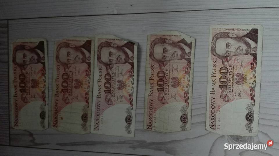 Banknoty Numizmatyka Września sprzedam