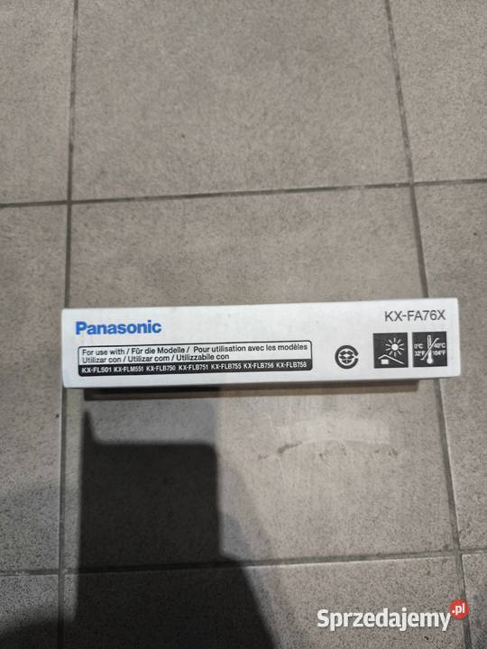 TONER PANASONIC KXFA76X Oryginalny Czarny black Kamień Pomorski