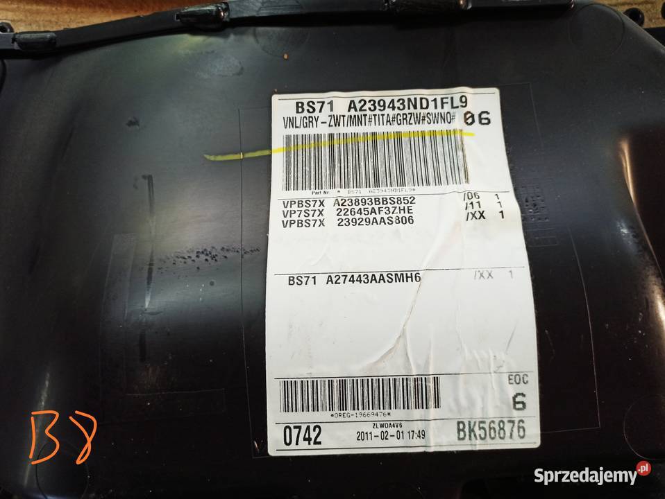 Boczek Drzwi Lewy Przód FORD MONDEO MK4 8 lubelskie Radzyń Podlaski