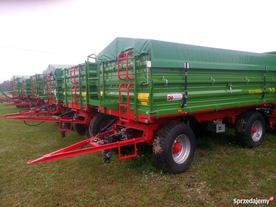 Przyczepa rolnicza ciężarowa dostępna ręki Pronar Kozenin
