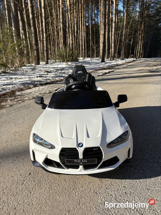 Samochód na akumulator BMW M4 12V pilot EVA LED Myślenice
