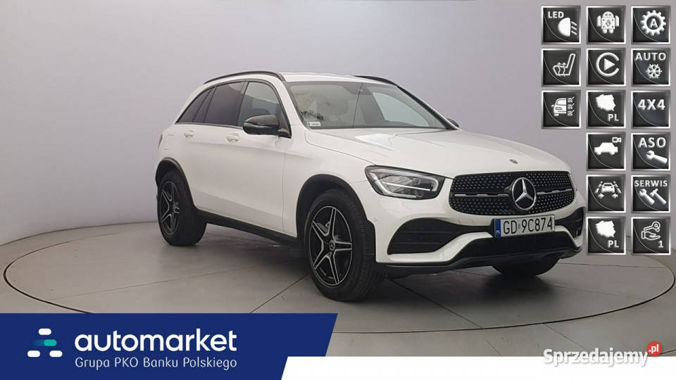 Mercedes GLC 200 d 4Matic Z Polskiego Salonu Zarejestrowany w Polsce Warszawa