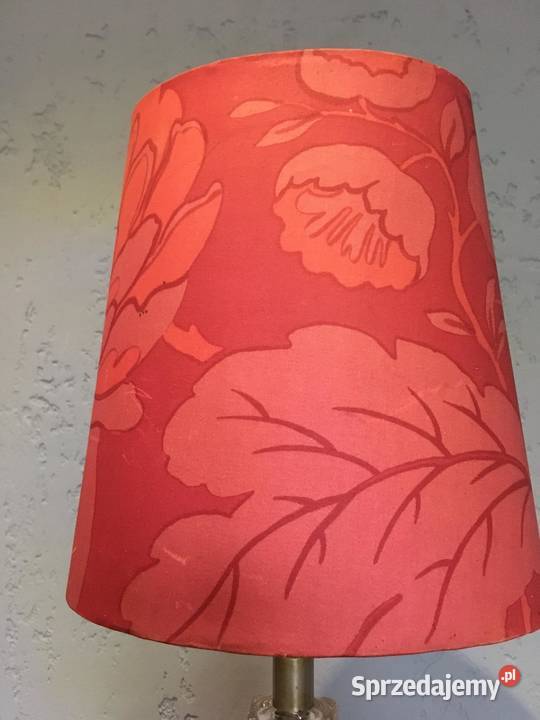 Vannes Le Chatel stara lampa kryształowa design Pruszków