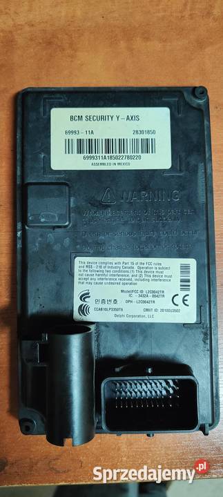 BCM security Harley Davidson moduł 6999311A Orzesze