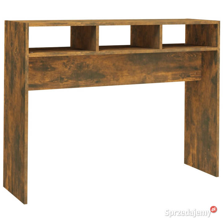 Stolik konsolowy przydymiony dąb 105x30x80 Warszawa