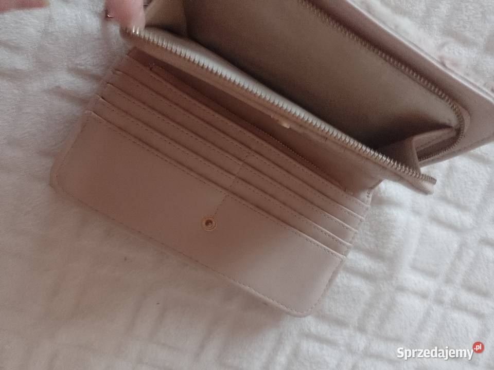 RIVER ISLAND Futrzany duży portfel damski z Dla kobiet