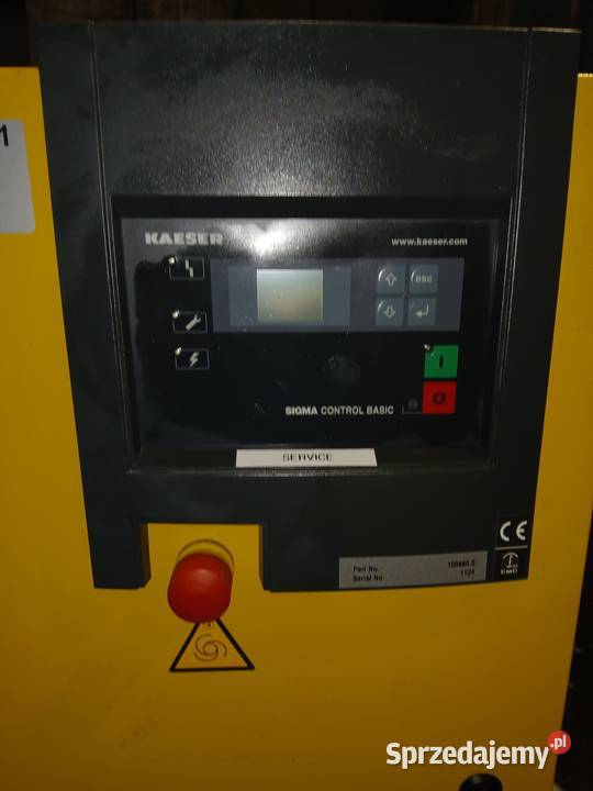 Sprężarka śrubowa KAESER SX8 55kW 09m3min Wilków