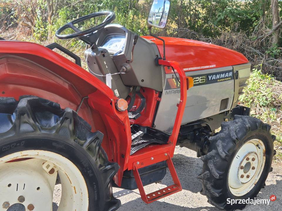 Traktorek YANMAR AF26D 26 44 Wspomaganie Skrzynia biegów Automatyczna Małuszyn
