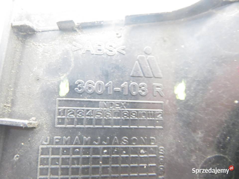 LUSTERKO PRAWE OPEL AGILA B 3601103R ZCHD