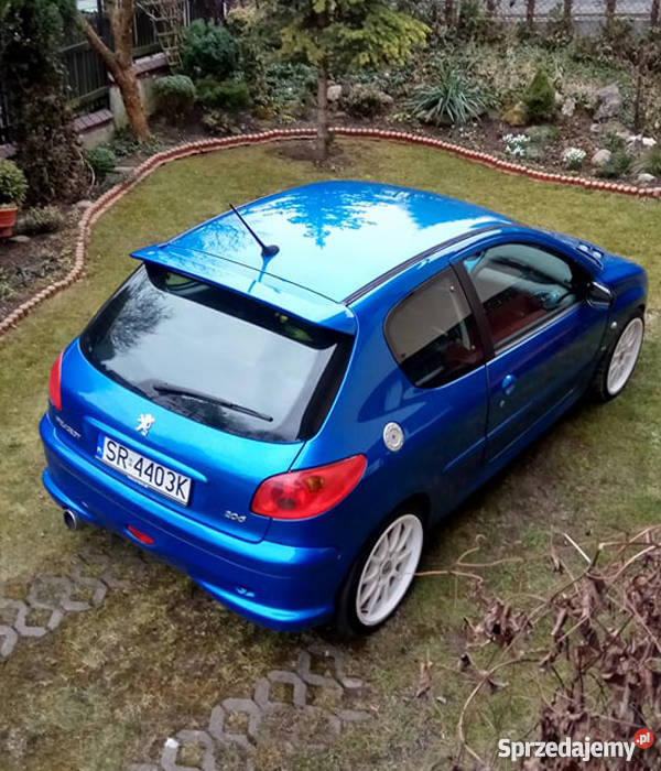 Peugeot 206 S16 GTi granatowy sprzedam