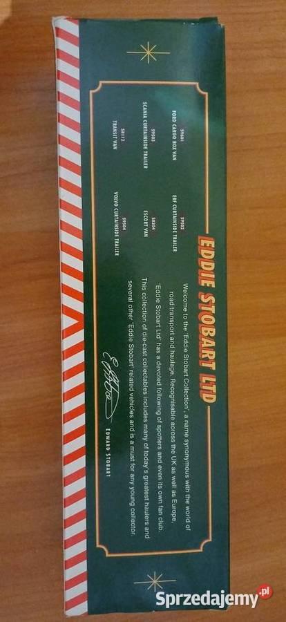 Ciężarówka Eddie Stobart Ltd firmy Corgi 1998 Turek