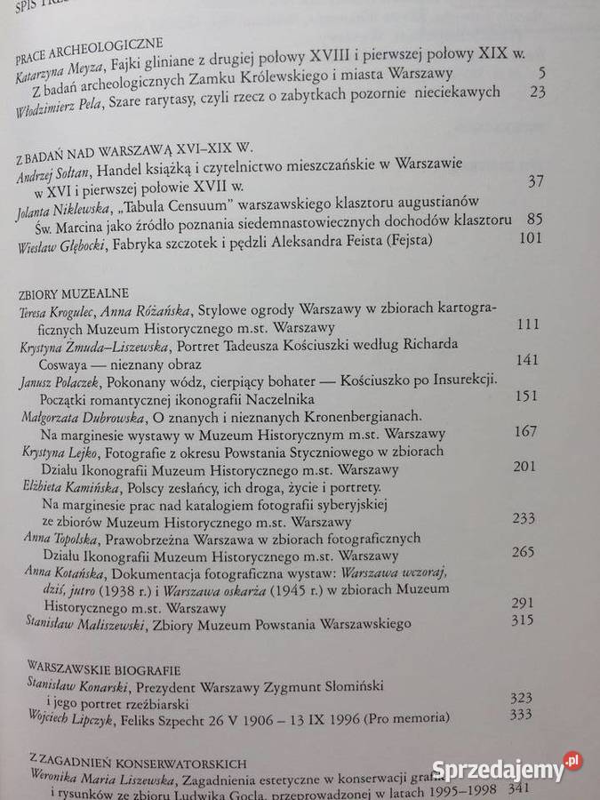 3034 Almanach Muzealny sprzedam