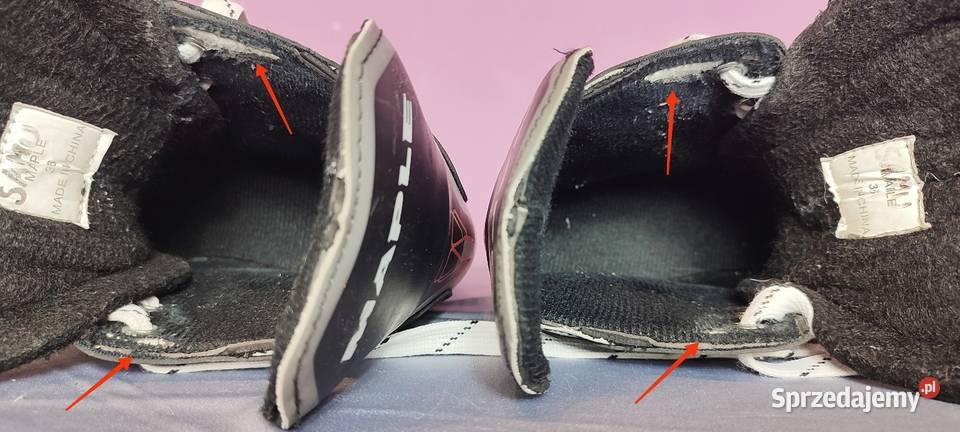 Łyżwy hokejowe Maple dzieci rozmiar 36 wkładka małopolskie Jasień